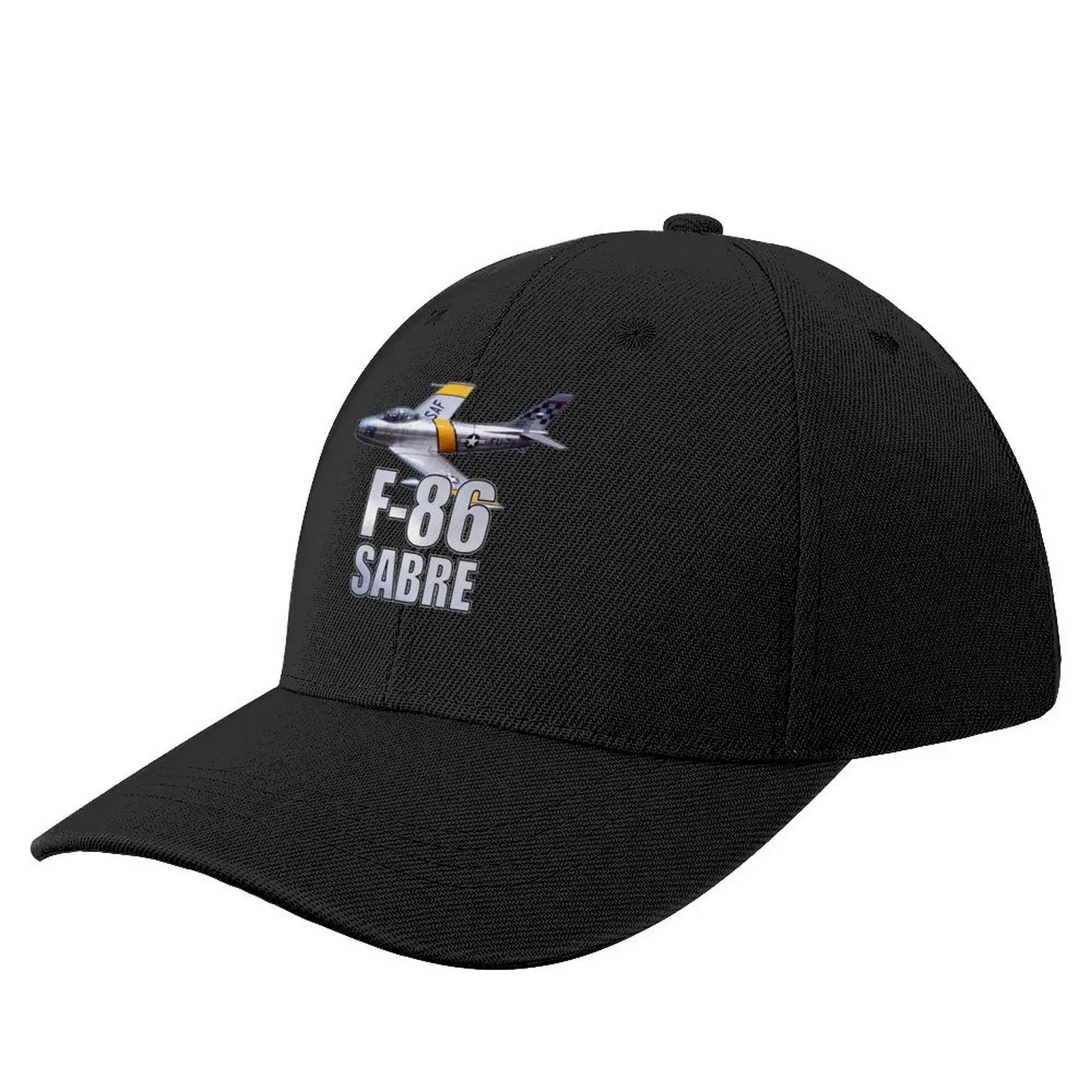 North American F86 Sabre Fighter Jet Illustration Baseball Cap summer hat Beach beach hat Luxury Hat Caps Women Men's