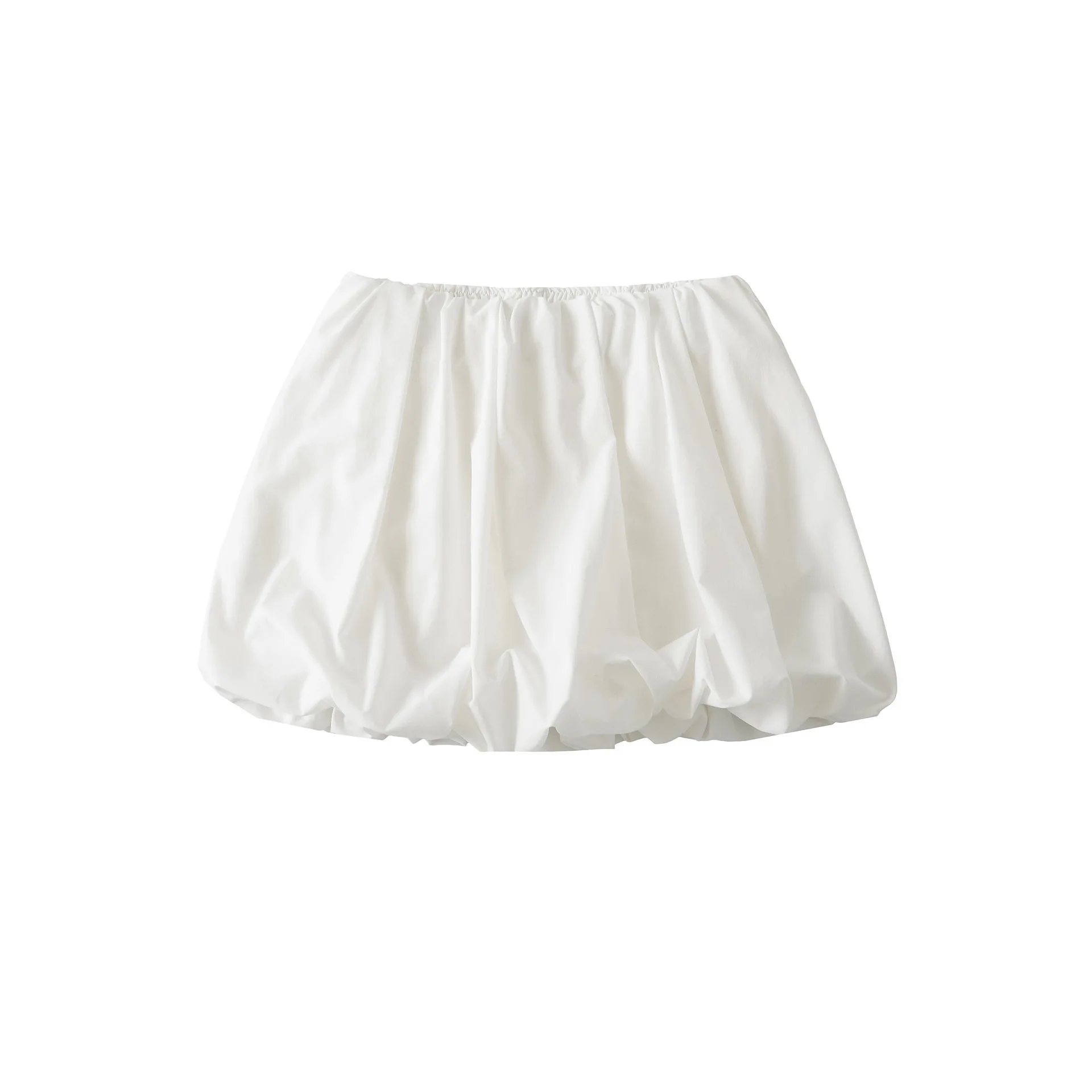 2025 Summer New Sweet and Spicy Style Versatile Fashion High Waist Lantern Mini Anti-Exposure Skirt Short Skirt FPBG