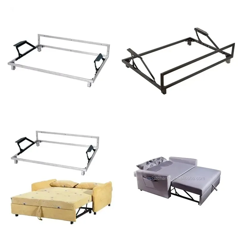 Metal Sofa Bed Hinge Mechanism Furniture Hardware Living Room Pull Out Parts Accessories