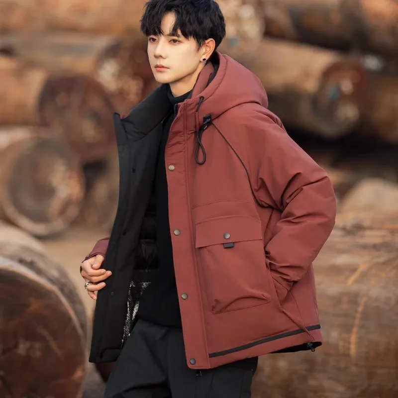 

GIOIOMen's cotton clothes，2025New High Quality Thickened Warm loose Casual Men's Winter Jacket