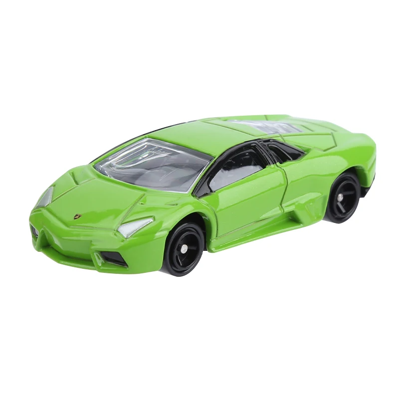 Genuine Takara Tomy Tomica Car 1/65 Scale Models Green Lamborghini Reventon AO-08 Diecast Metal Toys for Boys Alloy Automobile