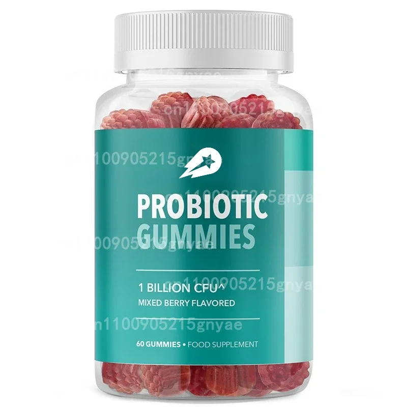 

5 Billion CFU Probiotic Gummies - Supports Digestive Health & Immunity Sugar Free