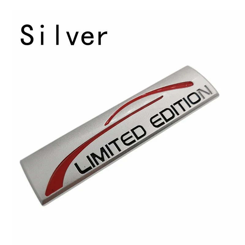 Car Styling Metal LIMITED EDITION Emblem Badge Car Sticker Decal for Audi Chevrolet Golf Polo Opel Toyota Mazda Nissan Hyundai