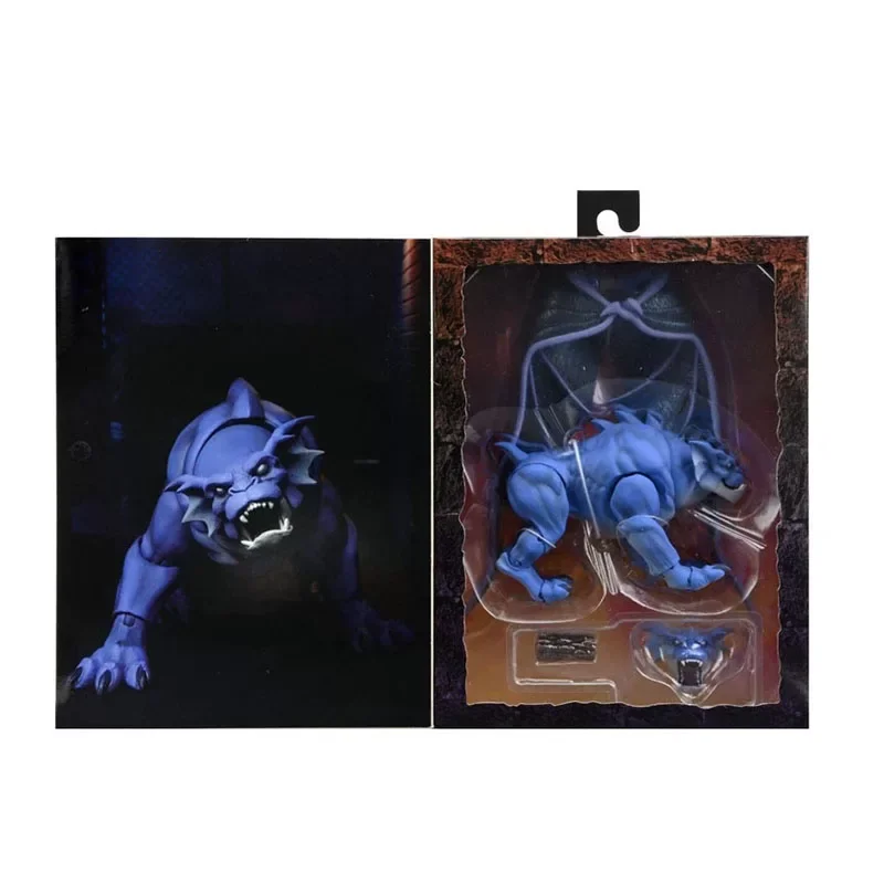 Op voorraad: NECA 34504 Gargoyles Ultimate Bronx, 18 cm groot, actiefiguur, Disney-animatie, verzamelmodel.