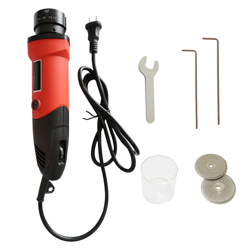

Handheld Tungsten Electrode Grinder Sharpener Tungsten Needle Sharpening Machine For 1-4mm Tungsten Rod Grinder 22.5°and 30°