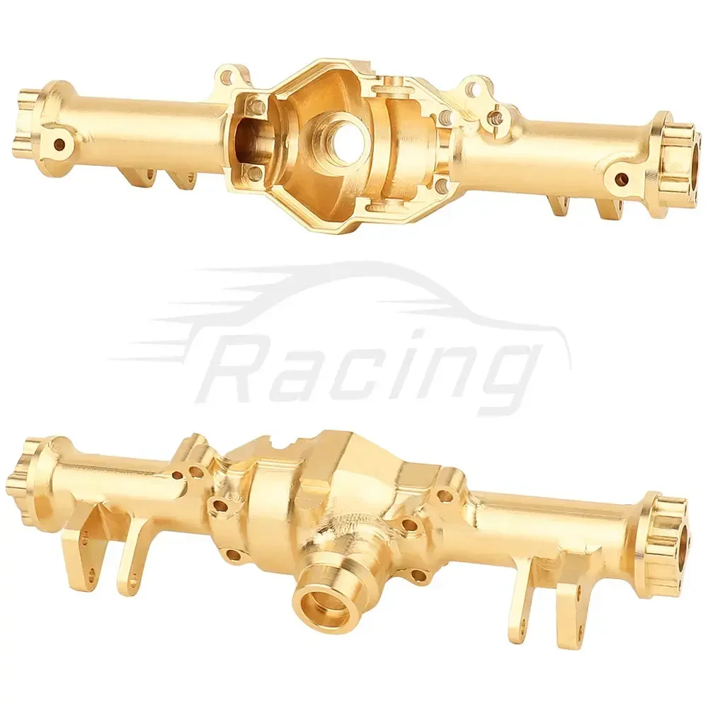 1pc For YiKong YK4102 YK4103 YK4082 YK4083 All Brass Front Rear Axle Housing 1/8 1/10 RC Crawler Car Upgrades Parts