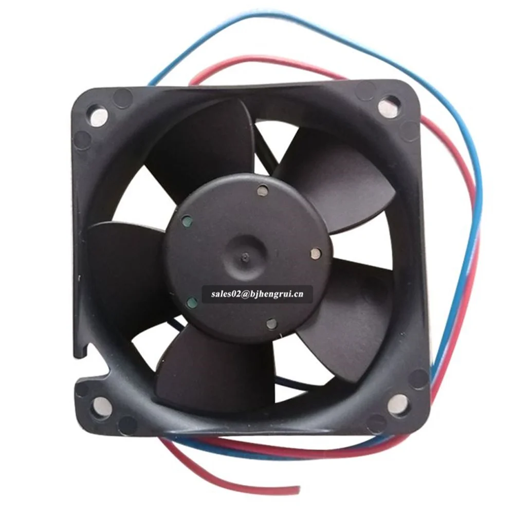 

614NGH 6025 60x60x25mm 43m3/h 24VDC 2.5W 5600RPM Sleeve Bearing Axial Flow Fan for Drive Module