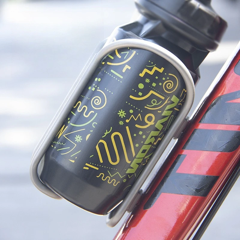

Chooee Titanium Bottle Cage, Bike Bottle Holder, Bicycle Water Bottle Cage, Lightweight Cup Holder Cycling Accessories