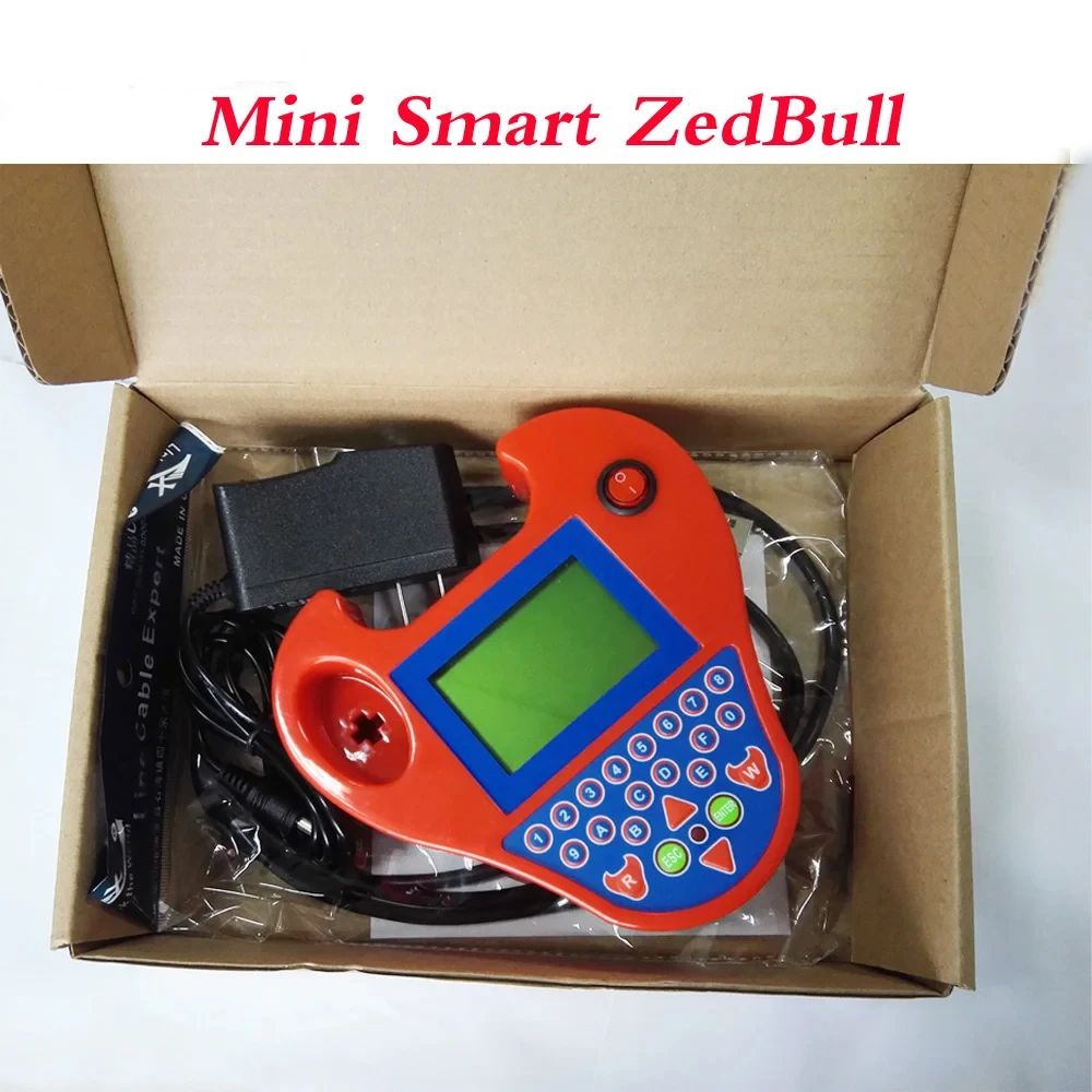 

Smart Zed-Bull Mini Auto Key Transponder Zed Bull HW V5.02 SW V508 Mini Zedbull OBD2 Key Programmer For 8C 8E Chips