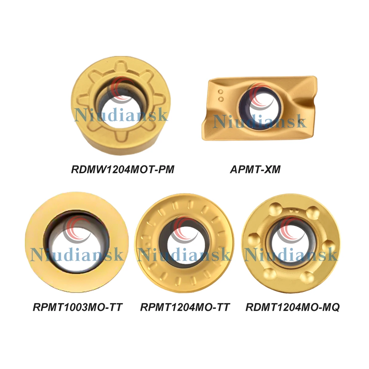 CNC ตัดเครื่องมือ APMT1135PDER-XM RPMT1003MO-TT RDMW1204MOT-PM LF6028 Numerical Control เครื่องกลึงโลหะใบมีดการประมวลผลเหล็ก Part