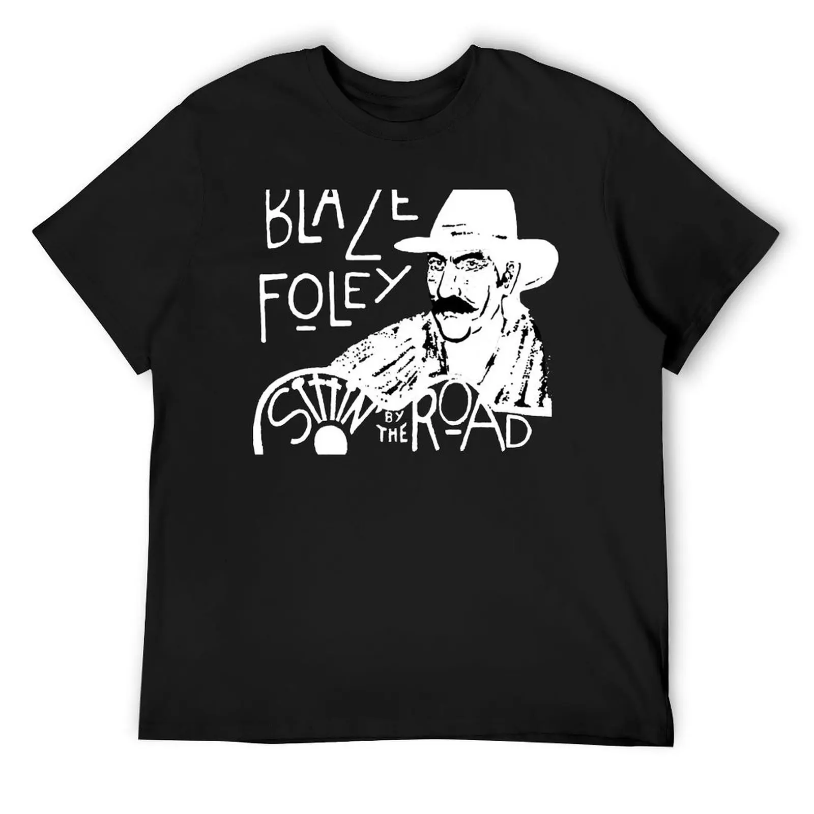 Blaze Foley - Sittin By The Road T-Shirt street wear anime t shirts for men pack