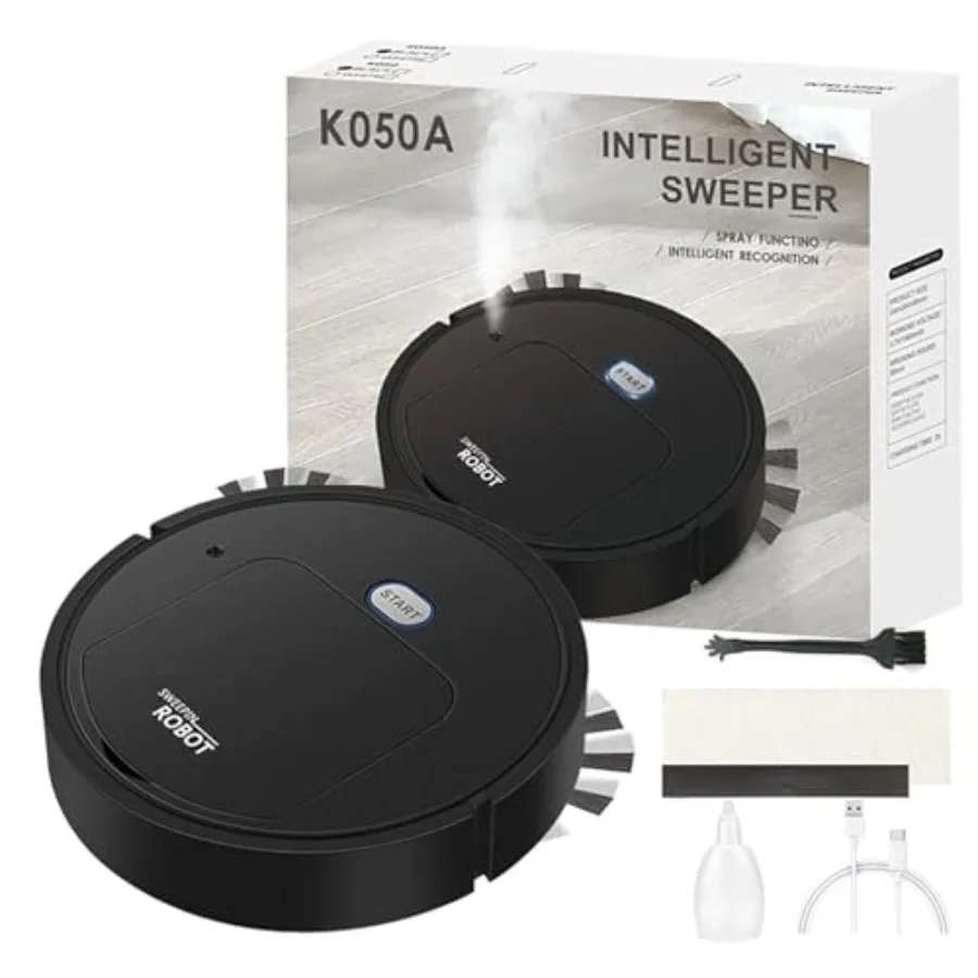 

Робот-пылесос 4 в 1, бытовой беспроводной перезаряжаемый пылесос для подметания шерсти домашних животных/все полов/автомобиля