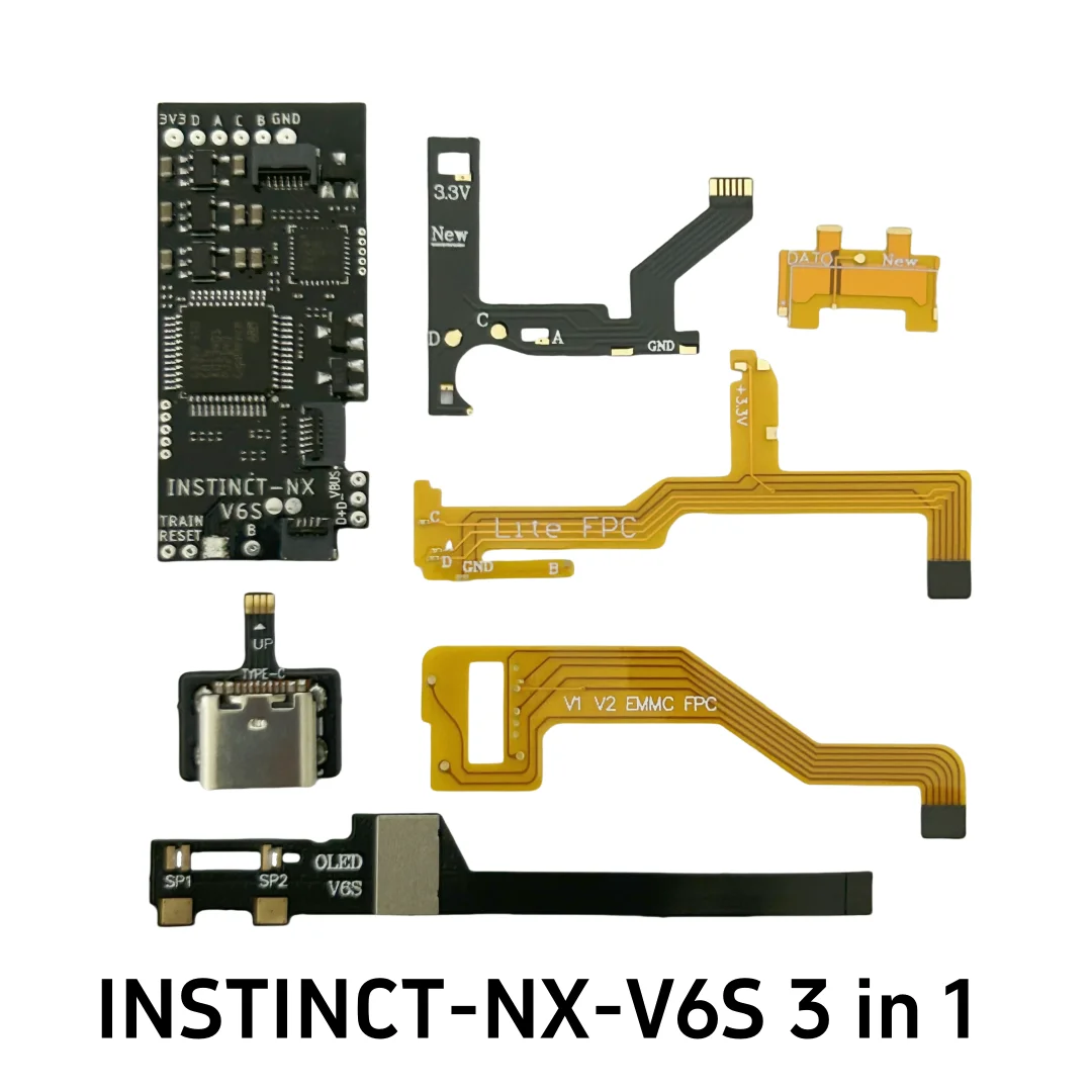 INSTINCT V6 V6S Chip Support Oled Console Upgradable and Flashable Original