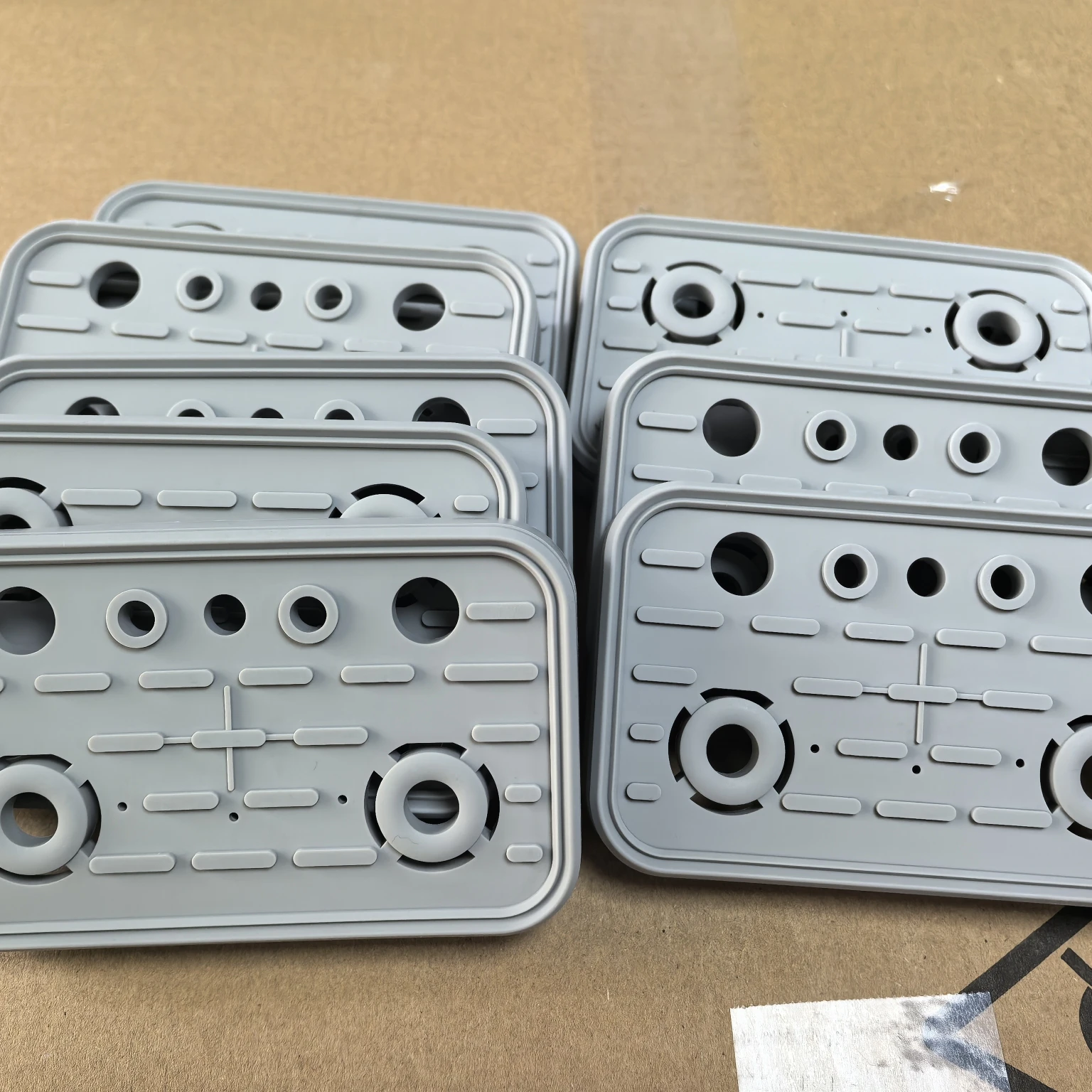 1 個 ptp160 マシニングセンター吸盤ソフトラバーレザー 125 * 75 * 17