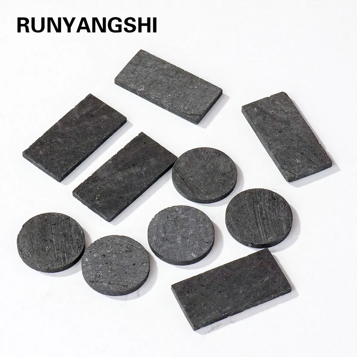 1PC Natural Russian Shungite & Geometric Quartz Crystal – Chakra Reiki Stone for Home Decor, Crafts & Energy Healing