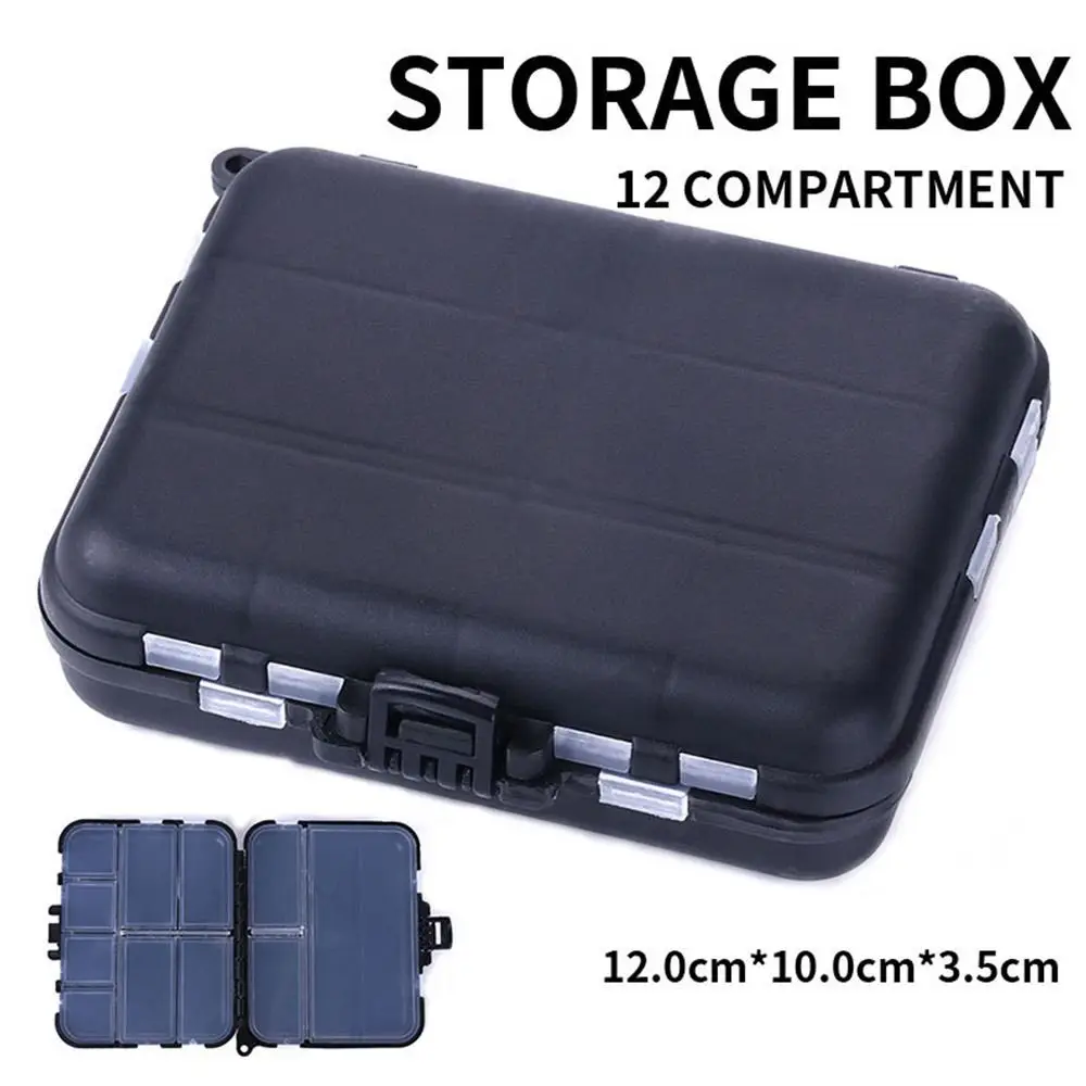 Lure Flying Bait Box Tool Case Organizer Fishing Goods Container Mini Storage Case Fishing Tackle Box Fishing Box
