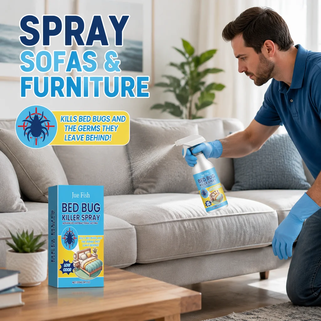 Bed Bug Spray Killing Eliminating Bed Bugs Lice Mites Suitable Dorms Beds Bedrooms Indoor Insect Repellent Non Toxic Fast Acting Home Protection