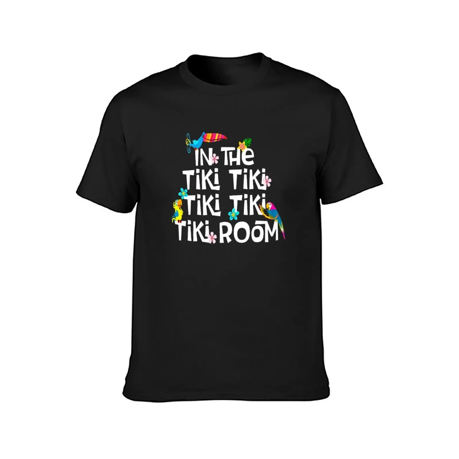 THE TIKI ROOM T-Shirt summer tops quick-drying plain t shirts men