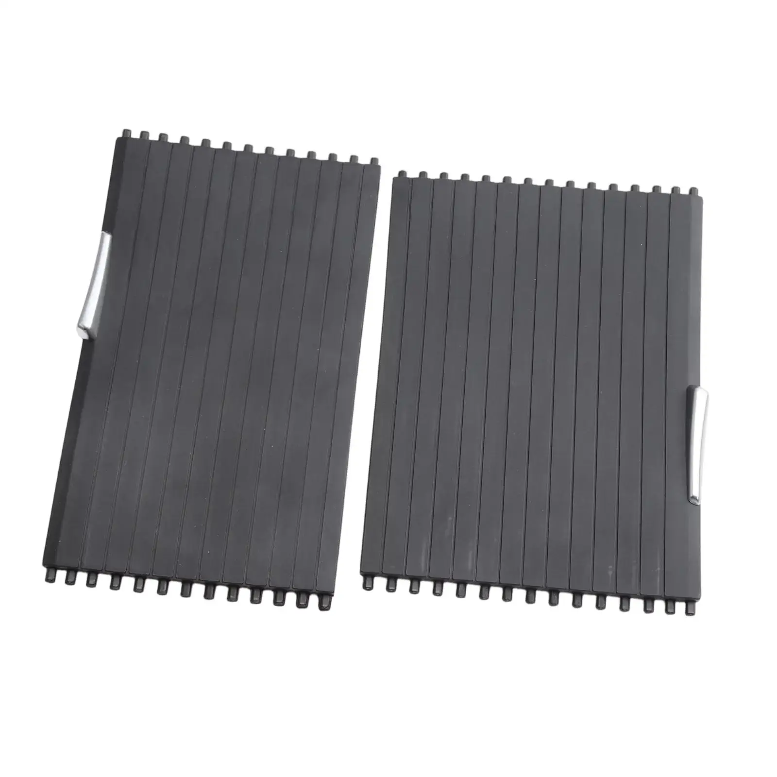 2 Pieces Automotive Interior Part Sliding German Luxury Car X5 Cup-Holder Cover Panel