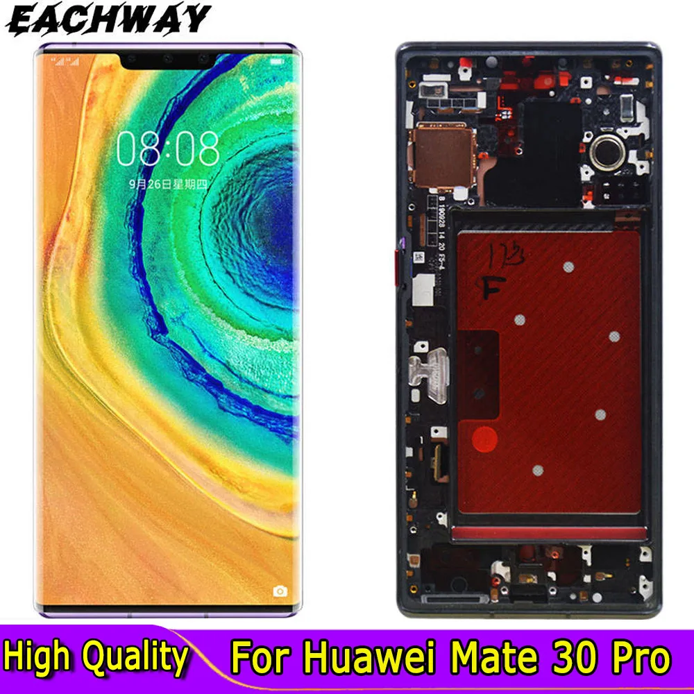 AMOLED Mate 30 Pro дисплей для Huawei Mate 30 Pro ЖК-дисплей сенсорный экран дигитайзер Ремонт mate 30 Pro ЖК-экран