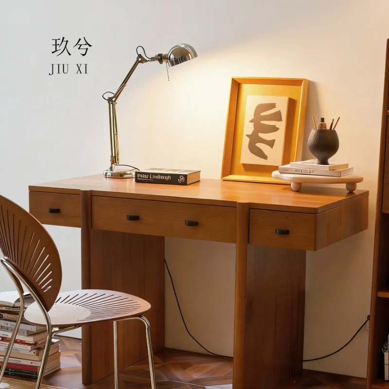 medieval-solid-wood-desk-dresser-makeup-table-simple-desk-study-household-rectangular-desktop-drawer