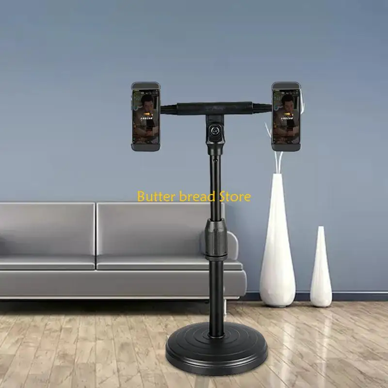 

W89C Cellphone Holder Bracket Universal Adjustable Support for Live Lectures Meetings