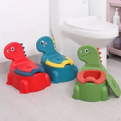 Desenhos animados dinossauro banheiro para crianças, mictórios domésticos para bebê, banheiro infantil, treinamento banheiro portátil, meninos e meninas, jardim de infância Potty