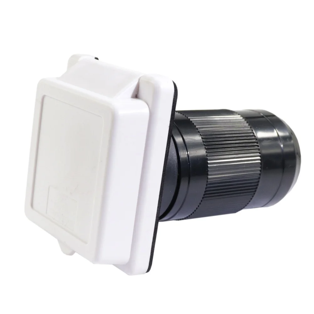 For Various Weather Conditions RV Power Input Socket Waterproof Power Inlet Protective Cover Design Robust Current Capacity