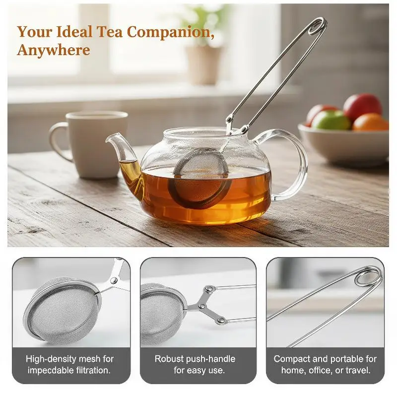 Stainless Steel Tea Infuser Spoon 2 Stainless Steel Tea Infuser Spoon