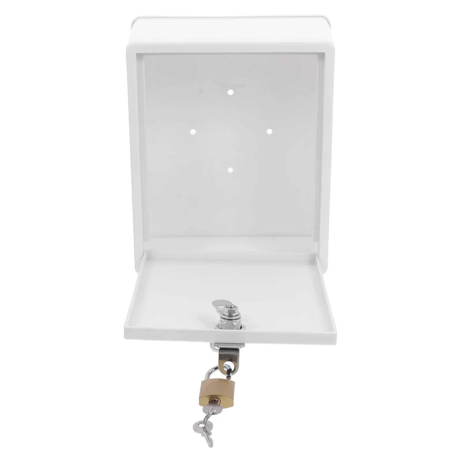 

1Set Elegant Outdoor Milk Box with Lock Insulated Fresh Milk Delivery Container for Home Porch Package Delivery