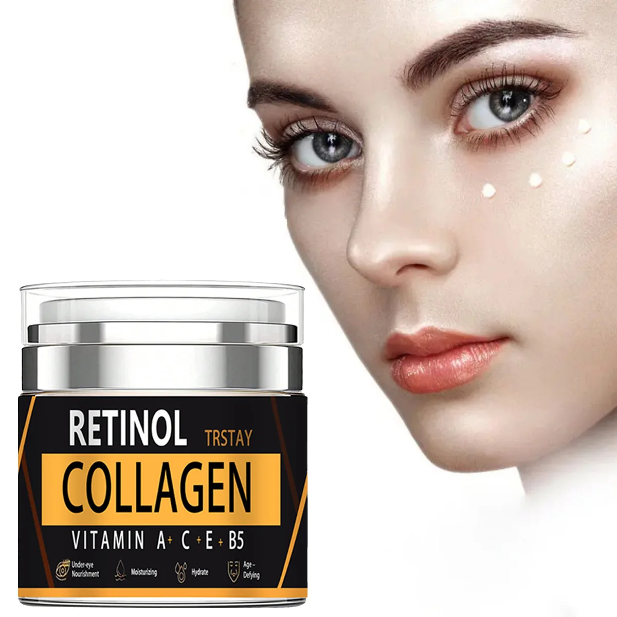 

TRSTAY Collagen Wrinkle Lightening Cream Retinol face cream Moisturizing Cream Skin Softening face cream