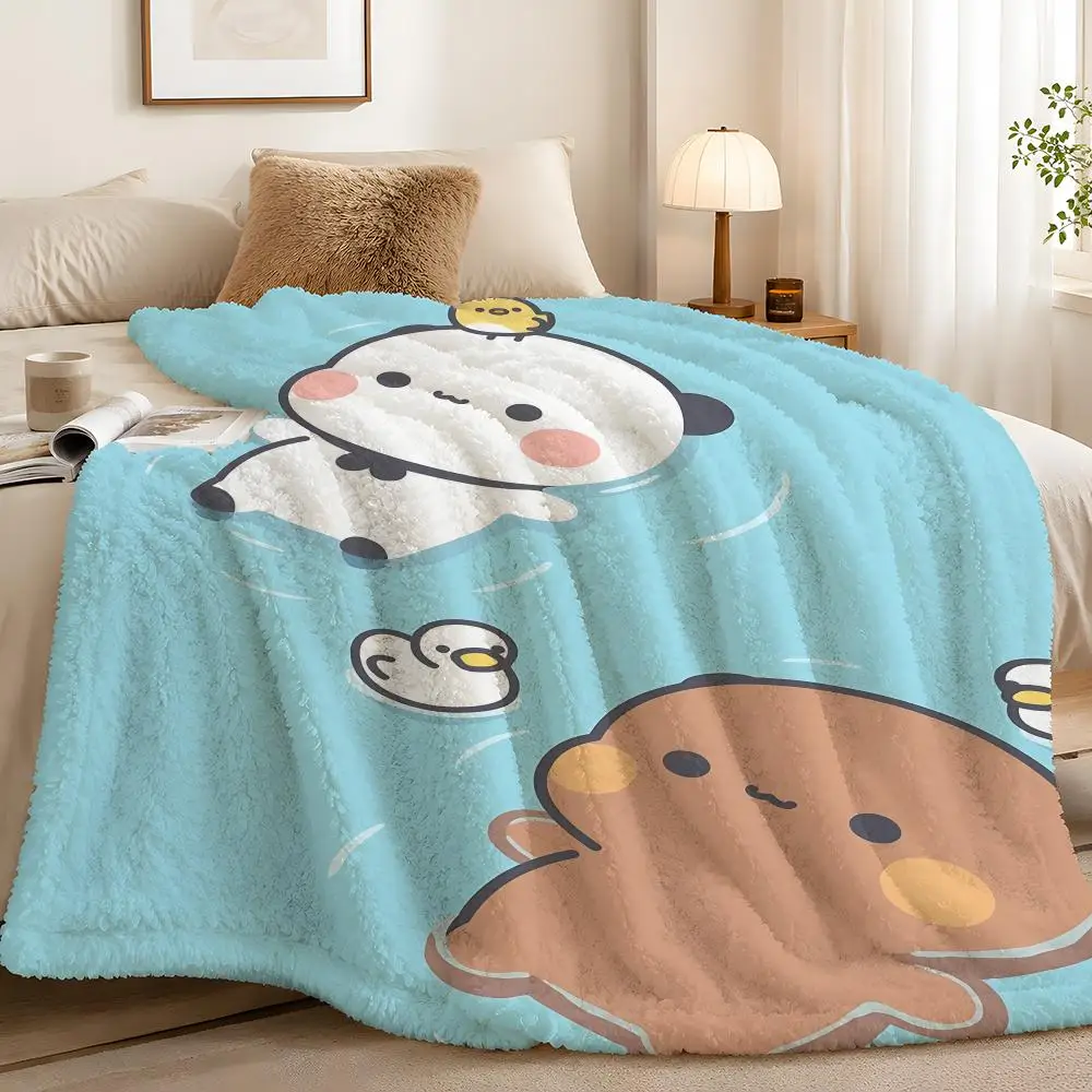 Panda Bubu And Dudu Boutique Inspired Home Contemporary Camping Dormitory Couch Throw