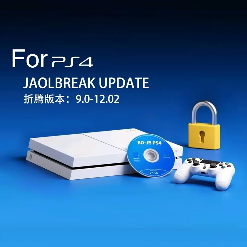 Jailbreak Gold Disc 12.52 for PS4 Latest Firmware Supported Bootable Eject Payload Homebrew Backup Games