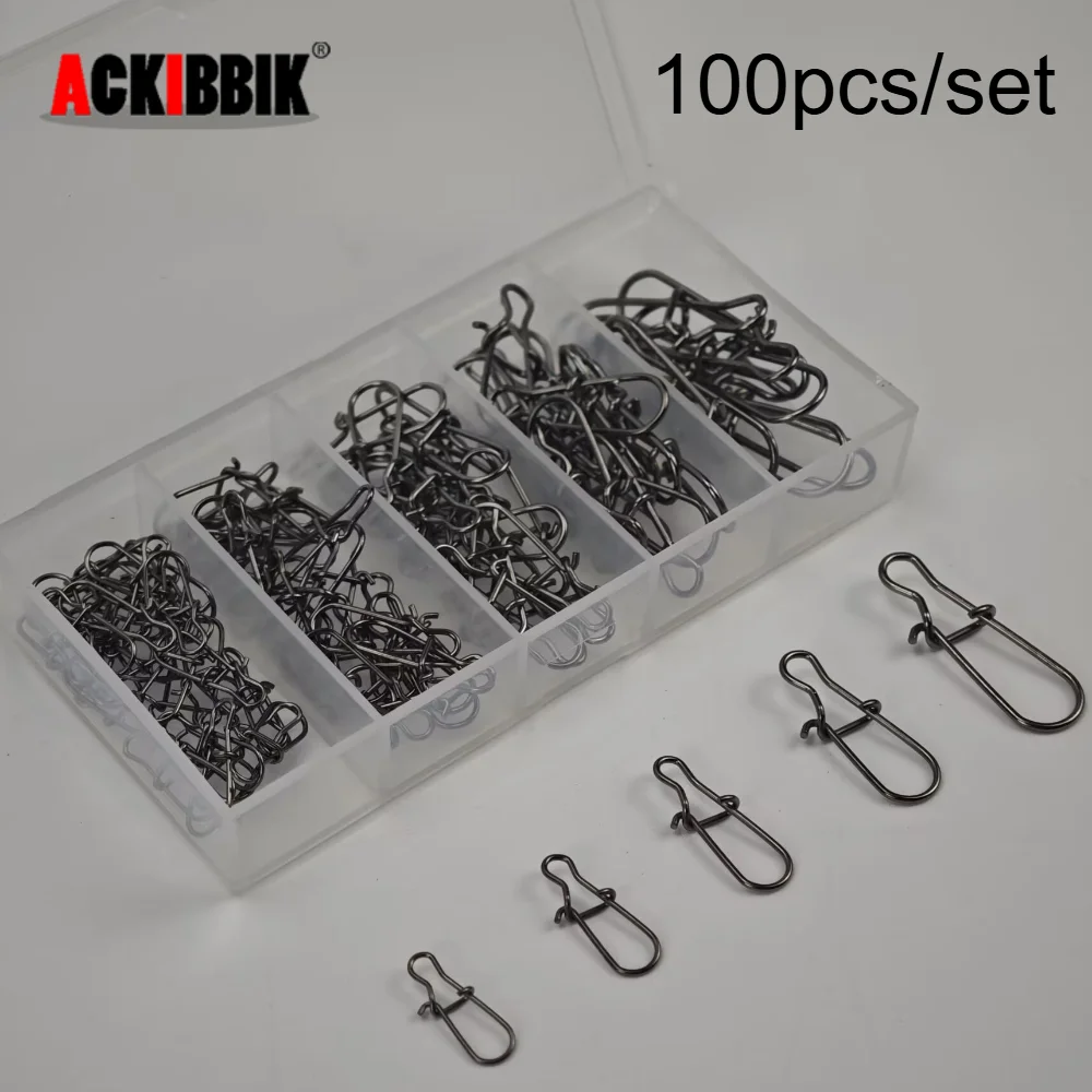 Ackibbik 100Pcs Fis… - image