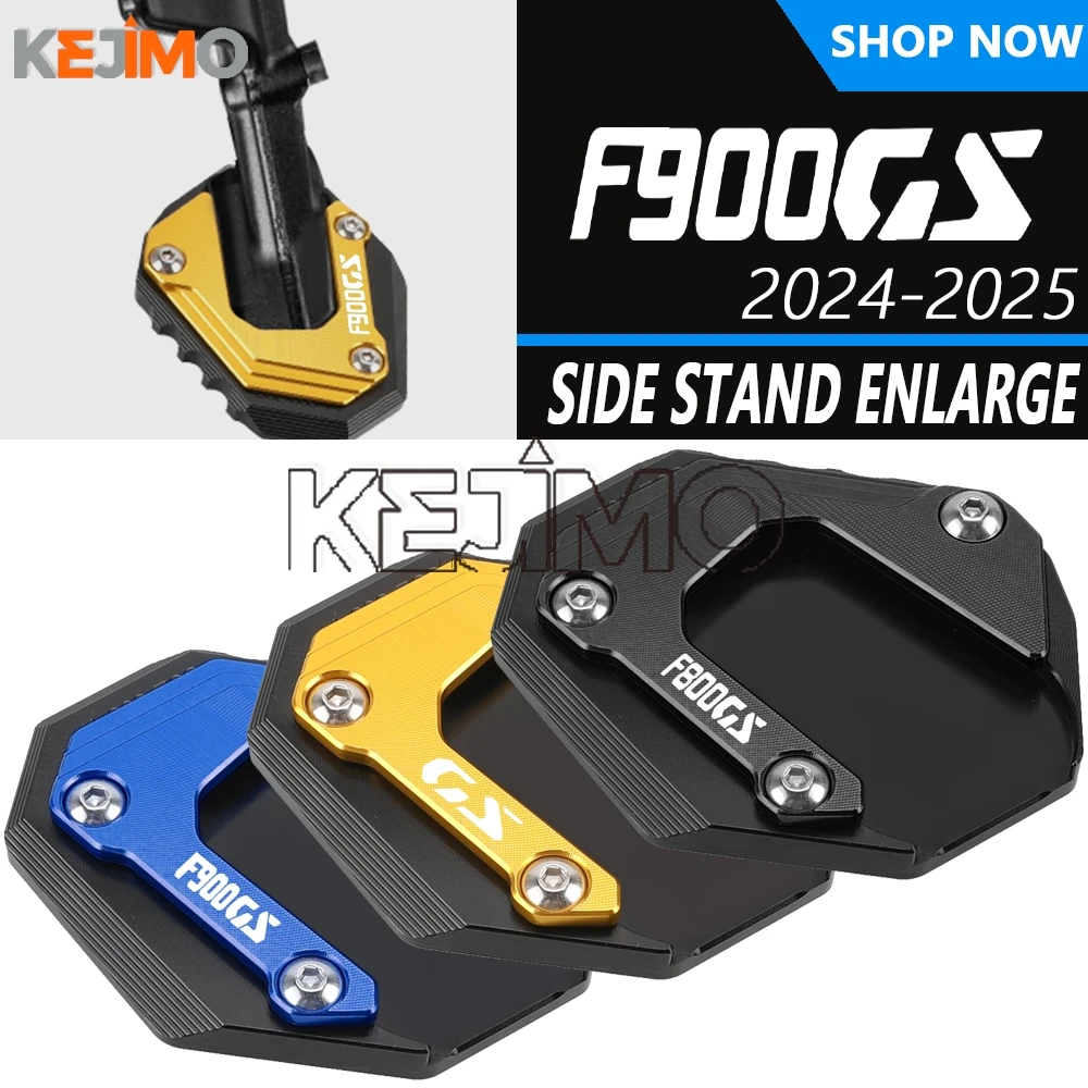 

2026 Motorcycle Accessories Kickstand Foot Side Stand Enlarger Pad FOR BMW F800GS F900GS ADVENTURE F 900 GS ADVENTURE 2024 2025