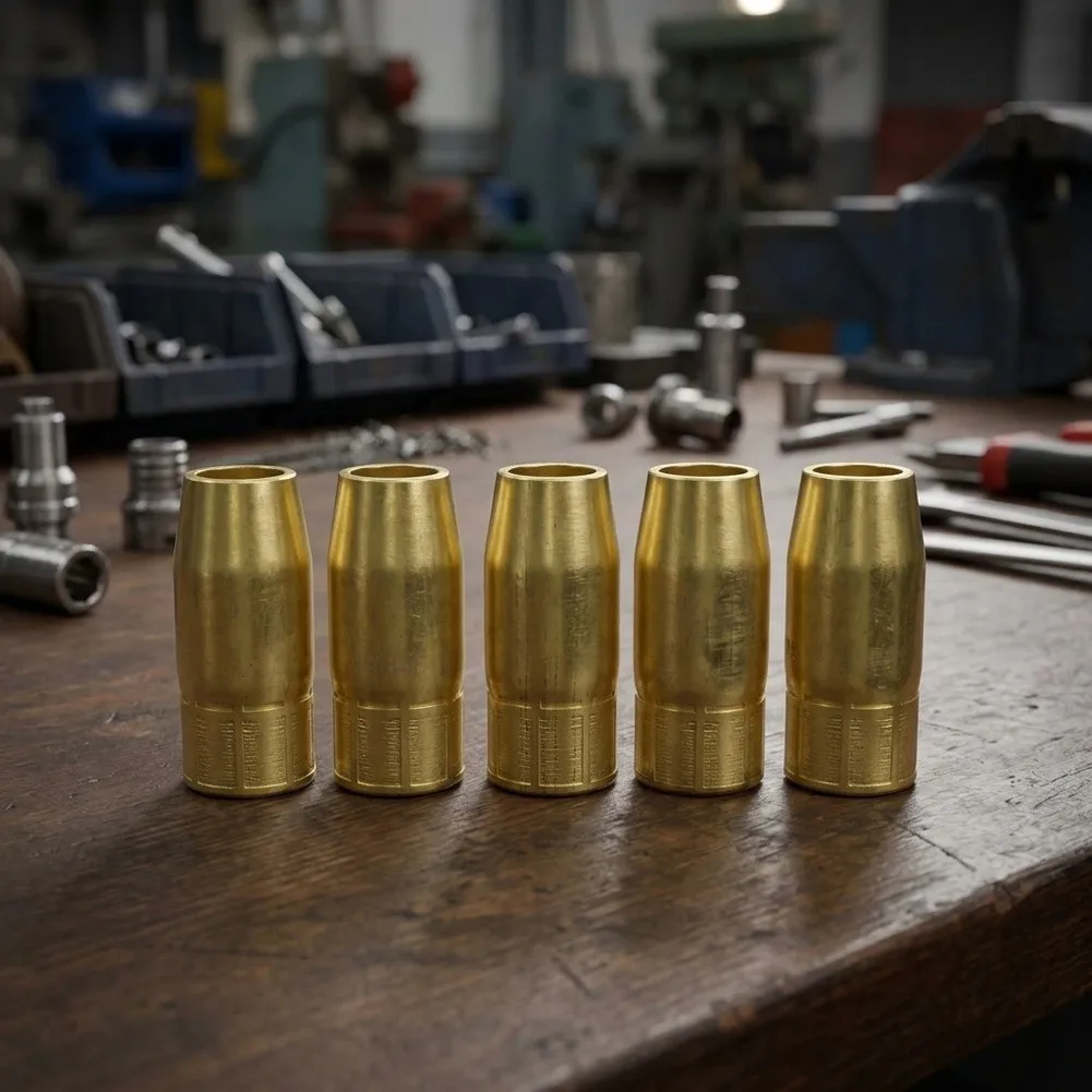 Brass Welding Nozzle Gas Nozzle 199613 5/8 Inch Bore For Miller For Roughneck For Spoolmatic For MIG Welding Torches Accessories