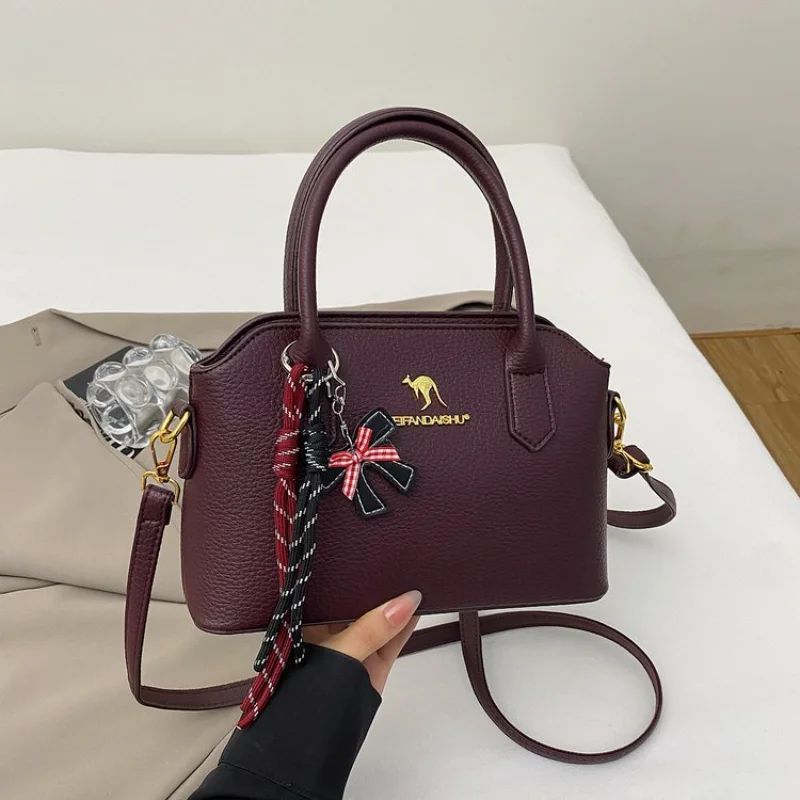 

2025 Soft Leather Tote Bag for Women Large Capacity Crossbody Purse Elegant Shoulder Bag with Organizer Pockets