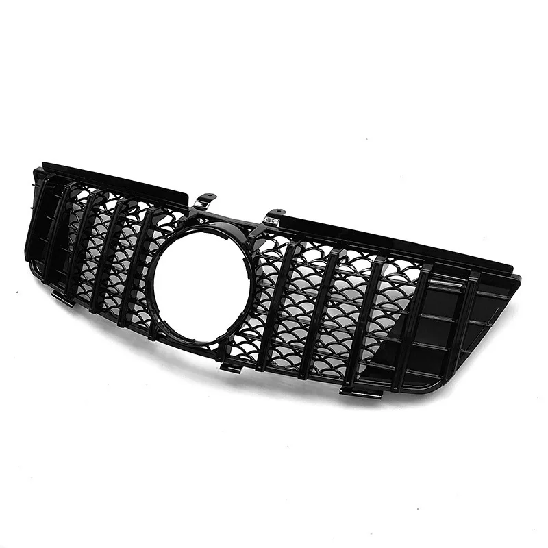 For Mercedes Benz ML W164 2005-2011 ML300 ML350 ML500 ML550 Car Front Grille Hood Bumper Racing Grill Inlet Mesh Grid