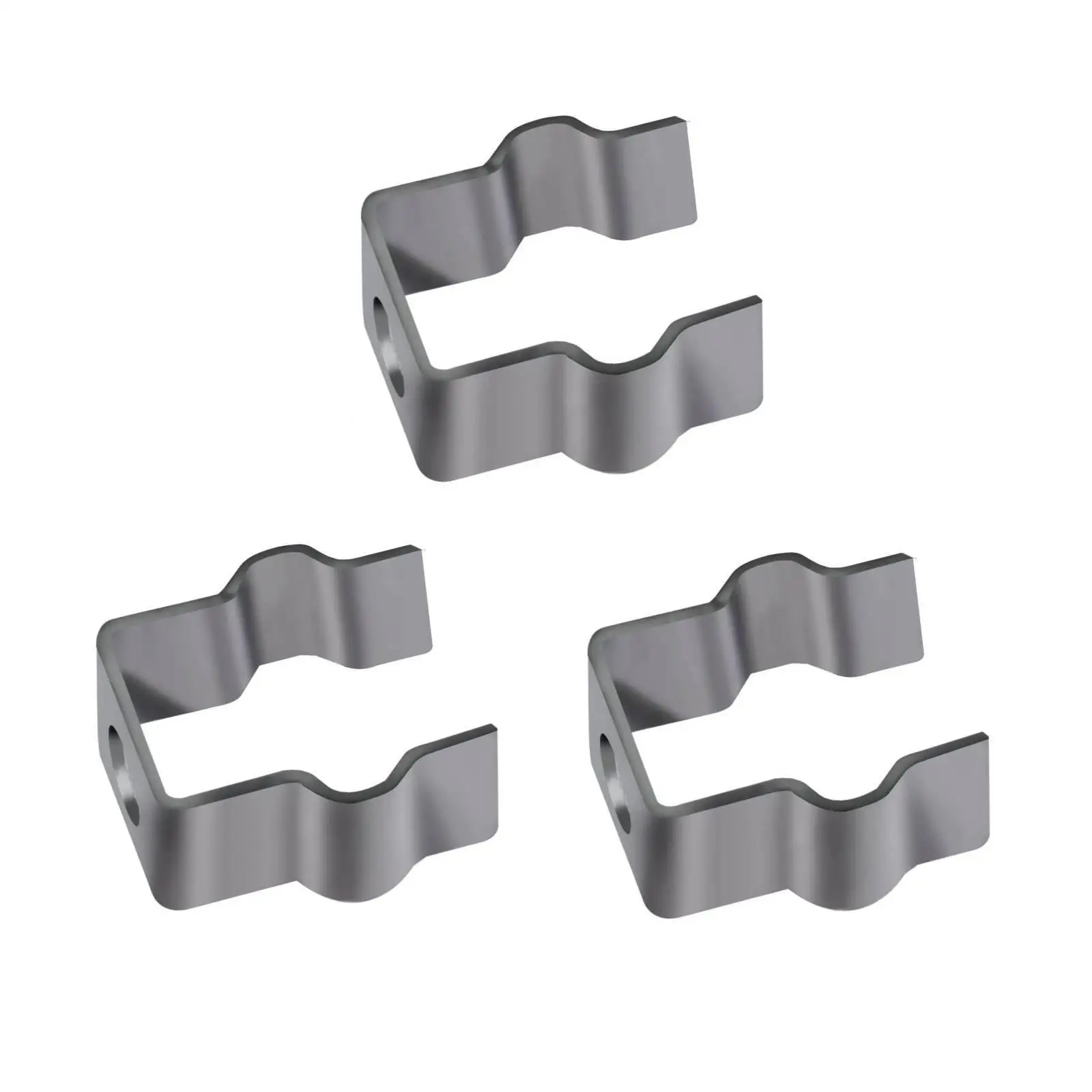 3 قطع من مشابك معدنية للفرشاة الجانبية تحل محل الأجزاء للمكنسة الكهربائية