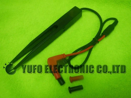 One Lot 1Pcs Smart SMD CHIP Component Capacitance Test Clip Tweezer NEW
