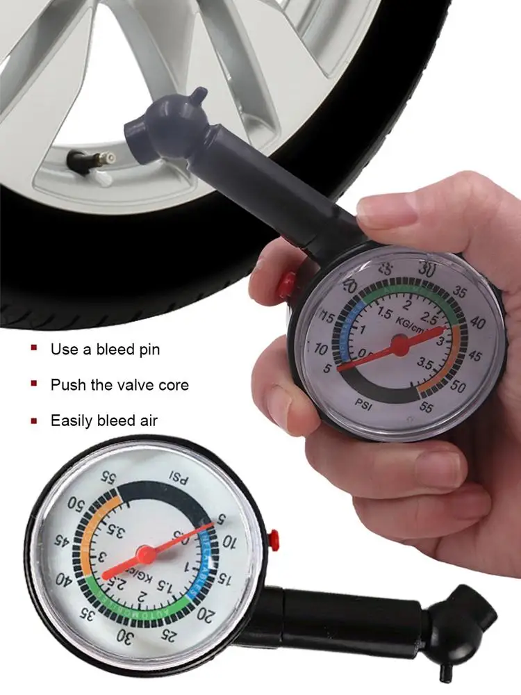 AliExpress NONE Wheel Tire Tyre Air Pressure Gauge Tester Portable Mini Auto Motor Car Truck Bike Tyre Tire Air Pressure Gauge Car-styling