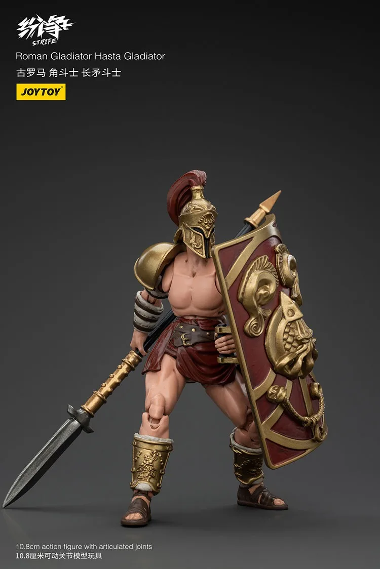 

JOYTOY Strife Roman Gladiator Hasta Gladiator Фигурка Кукла Оригинальная Модель Украшения Подарочная Коллекция
