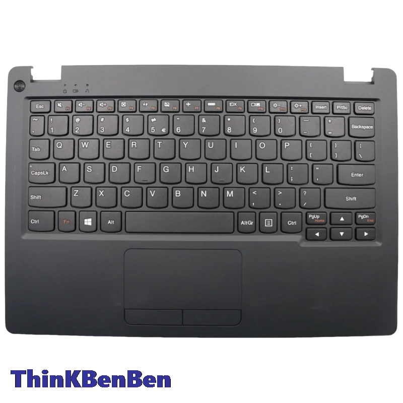 US English Black Keyboard Upper Case Palmrest Shell Cover For Lenovo Ideapad 110S 11 11IBR 5CB0M53660