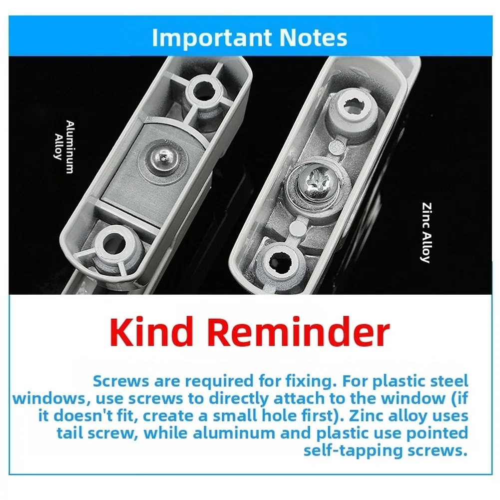 Secure T-Lock Design Clasp Provides Reliable Locking Mechanism To Enhance Window Security And Prevent Accidental Openings.