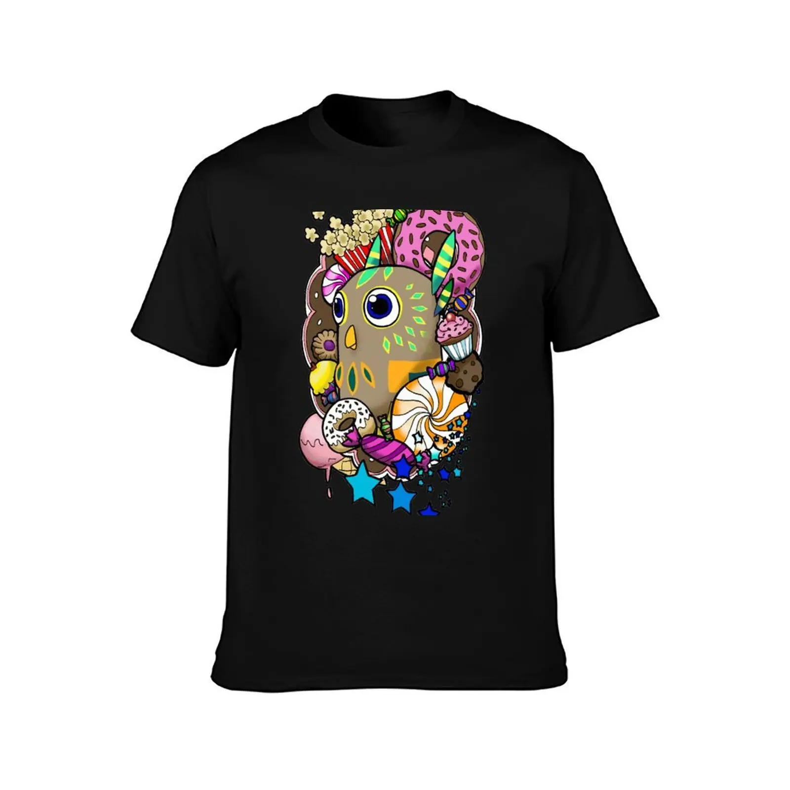 Viva Pinata - Hootyfruity Collage! T-Shirt Big and Tall Casual T-Shirt
