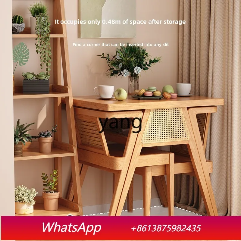LMM solid wood balcony tables and chairs three-piece combination outdoor garden tables and chairs