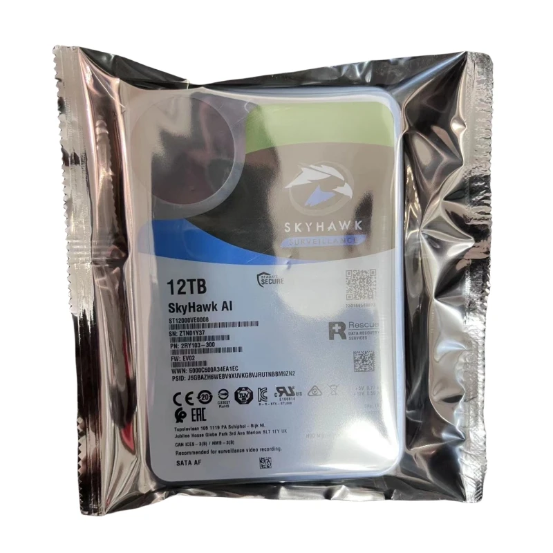 サーバーハードディスク,st16000ve002,16t,7.2k,sata3,3.5 ', 20t,新品