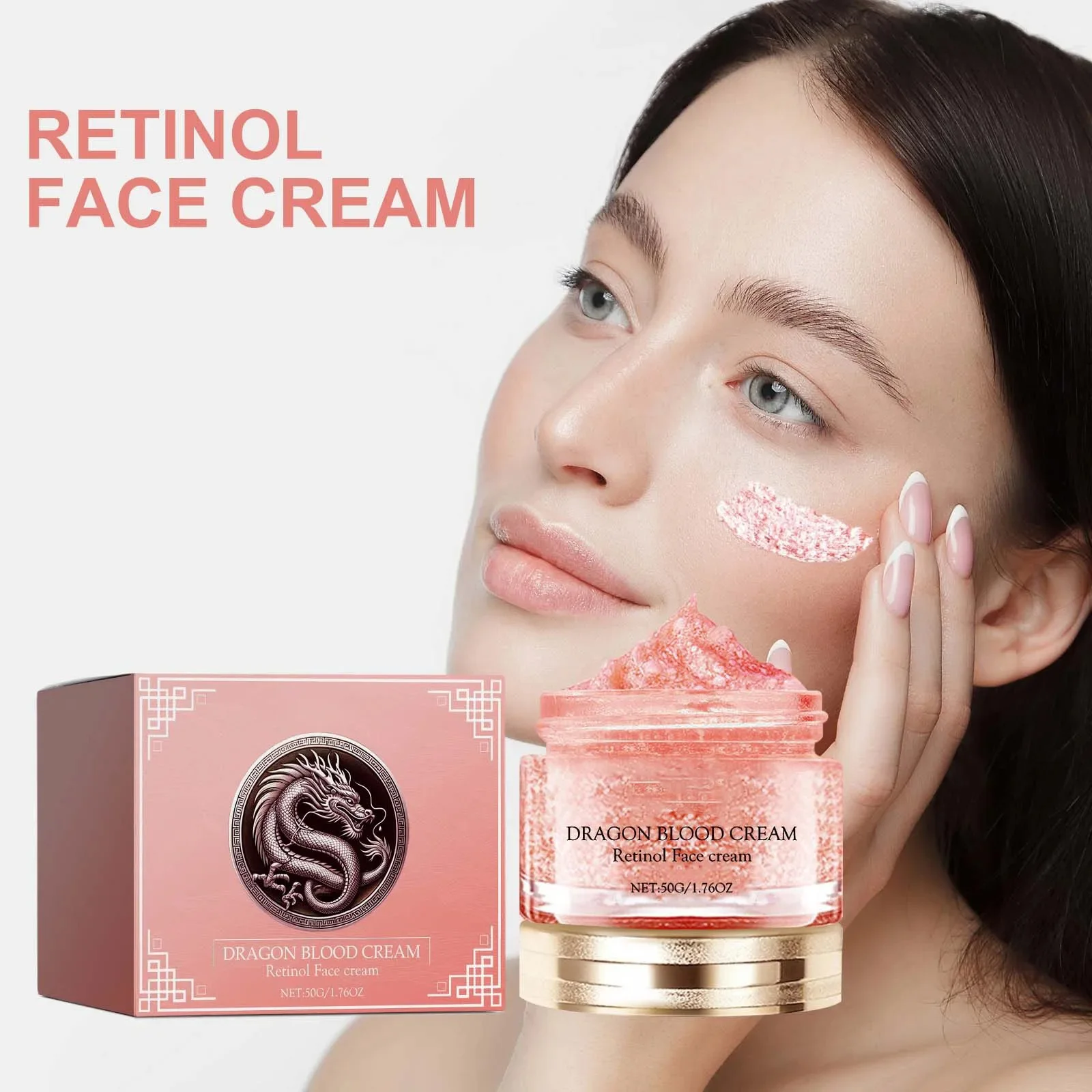 

Dragon Blood Cream Smoothing Wrinkle Reducing & Contour Lifting Rejuvenation Moisturizing Nourishing Retinol Firming Face Cream