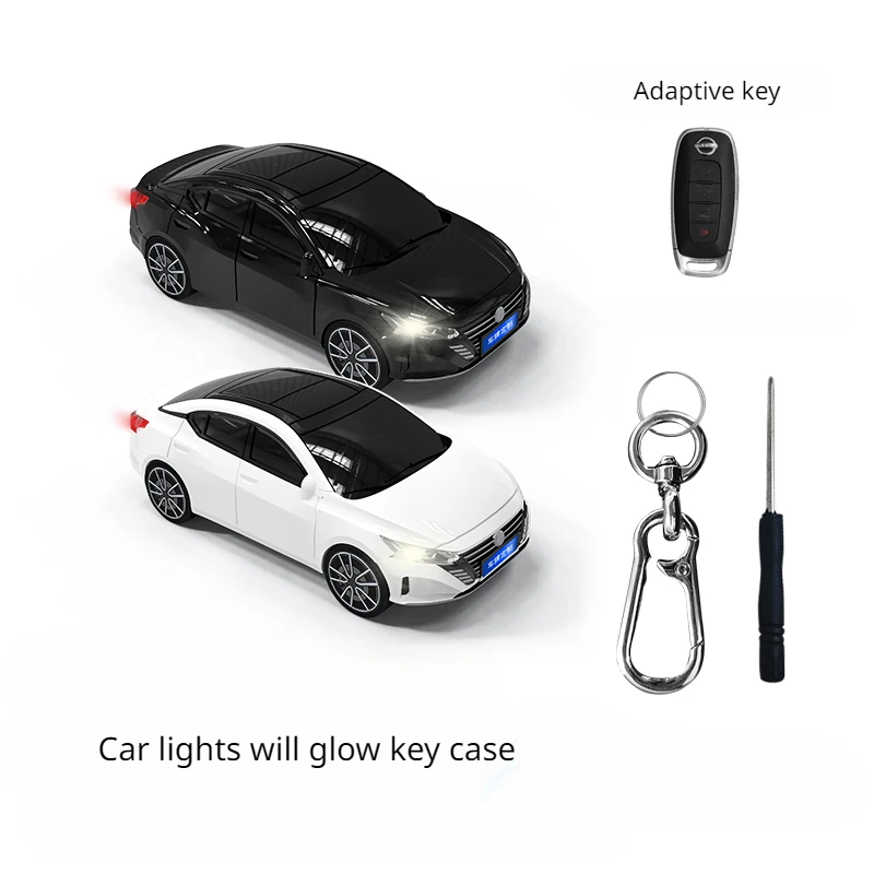 

For Nissan Altima Car Model Case Key Pack Remote Control Protective Cover Keychain Accessory Surprise Gift Car Decoration