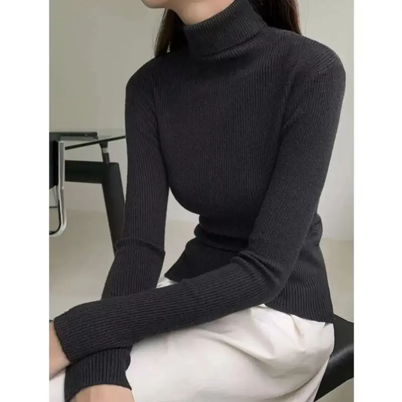 

High Ne Knitted Sweater Casual Busin Wear New Model U 3660 Comfortable Coolmax Fiber Mid-aged And ly Women Ciwalk